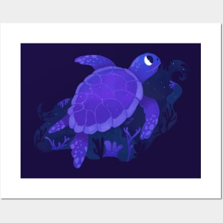 Space Turtle Posters and Art